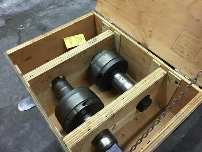10" x 2", FENN 2 HI WIRE FLATTENING MILL, 75 HP DC, CARBIDE SHELL ROLLS (12009)