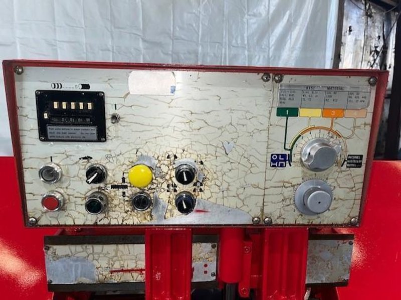 10" X 12" AMADA MODEL #HA-250 HORIZONTAL AUTOMATIC SAW STOCK #3197