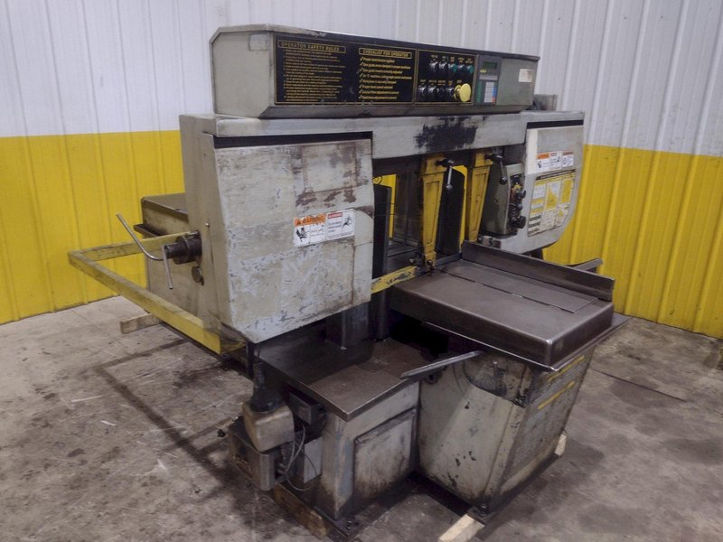 16" X 20" HYD MECH MODEL #S-23A SWIVEL MITRE HORIZONTAL AUTOMATIC BANDSAW: YOBRO #23905