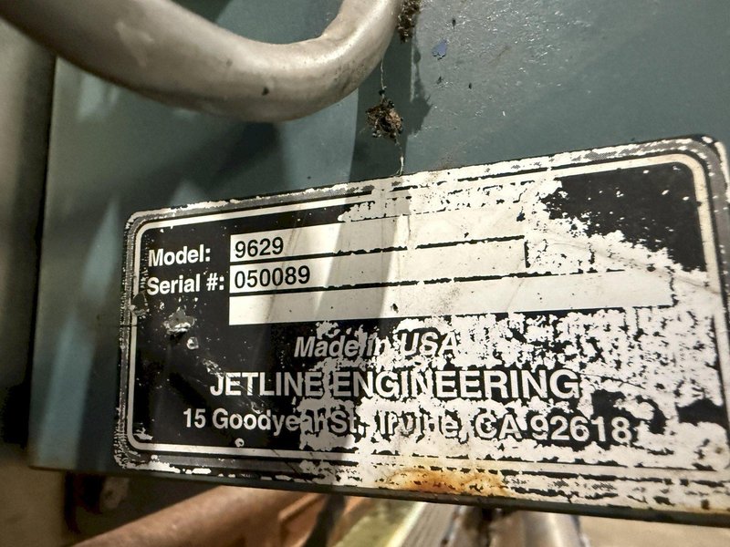 12' X 3/8" MERRICK JETLINE SEAM WELDER W/ 9700 ARC CONTROL: YOBRO #25901