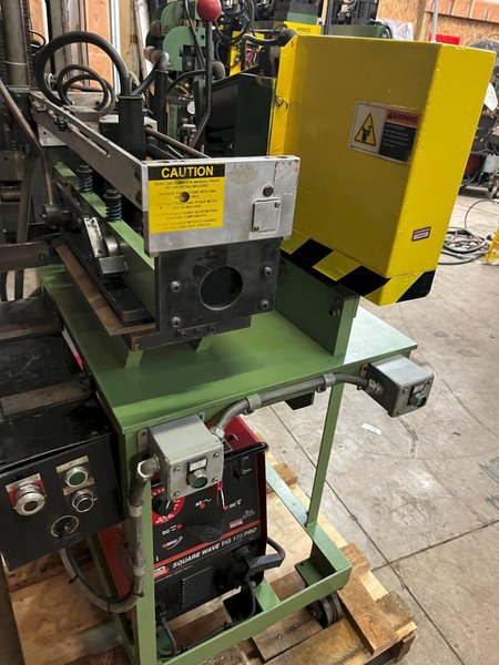 15" X .100 KENT MODEL #C31P SHEAR COIL END WELDER: STOCK 21114