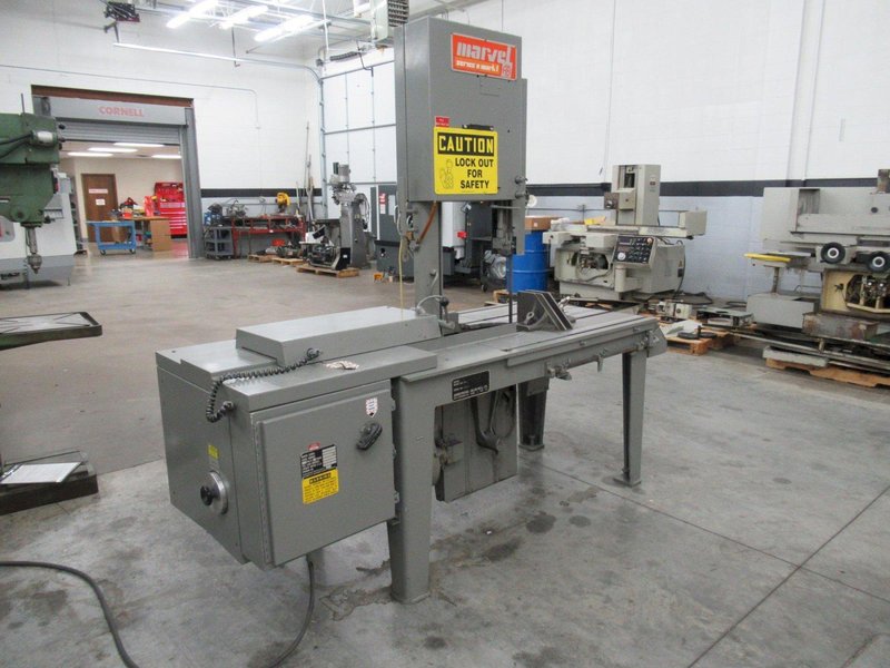 Marvel Series 8-Mark I Vertical Band Saw, Tilting, 18" x 22" Capacity, 1" Blade, Variable Speed