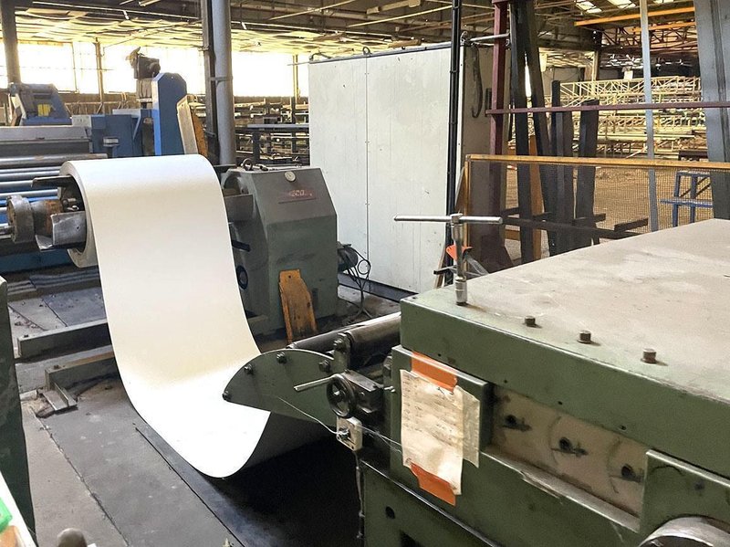 Dimeco - rollforming line 1250 x 1 mm