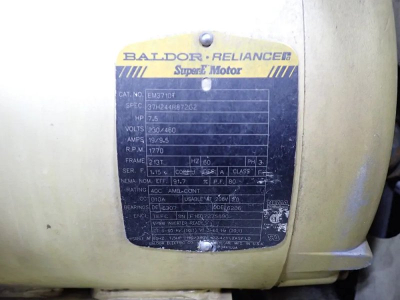 Ingersoll Rand (2) 7.5 Hp Air Compressor - 2-2475e7.5v-fp