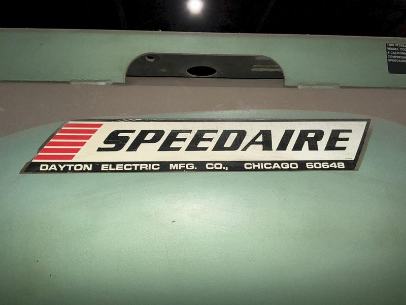 15 HP SPEEDAIRE MODEL #19-000069-0 DUPLEX AIR COMPRESSOR : YOBRO 26354
