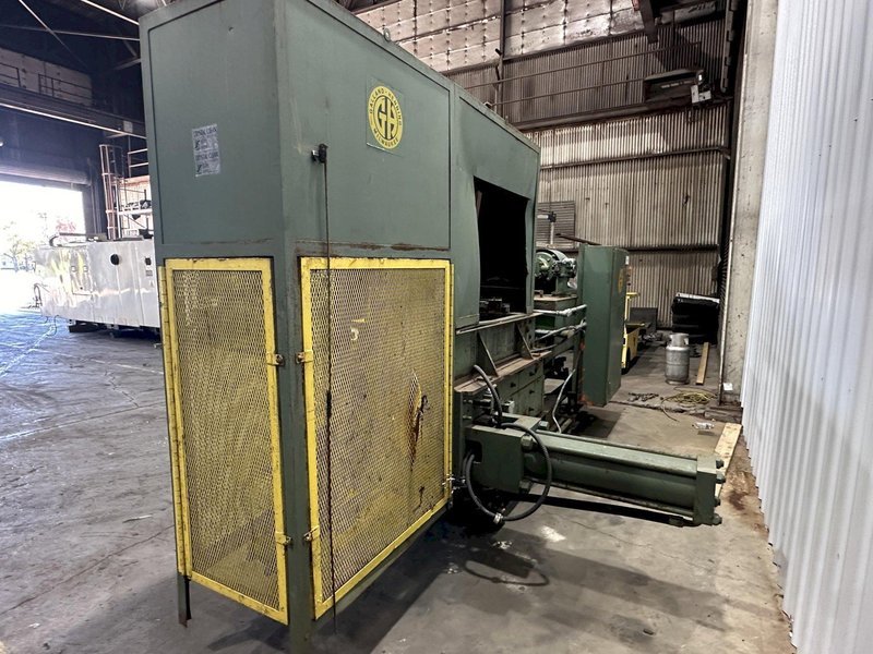 GALLAND HENNING #12DC DUAL COMPRESSION METAL SCRAP BALER