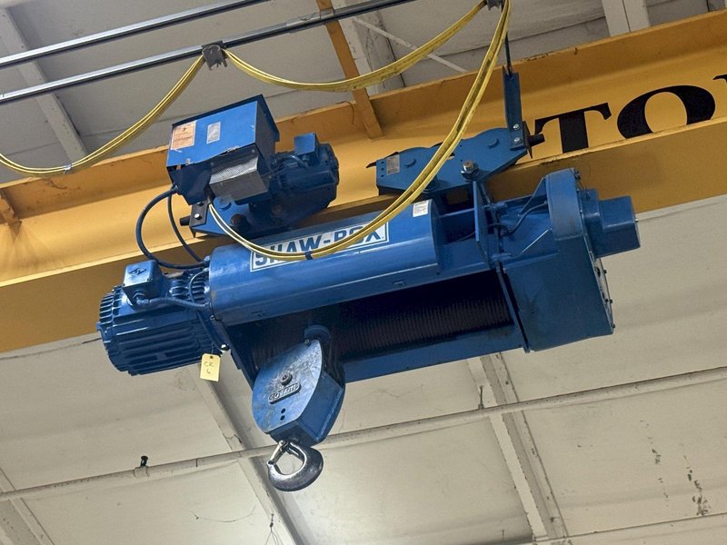 10 TON x 35' WIDE X 180' LONG BREHOB SHAW BOX TOP RUNNING BRIDGE CRANE SYSTEM : YOBRO 25774
