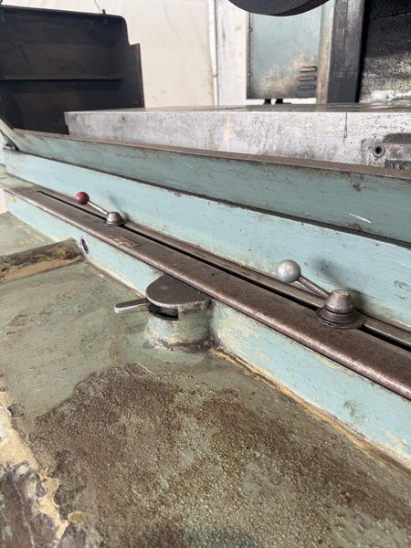 16" X 48" GALLMEYER &amp; LIVINGSTON HYDRUALIC SURFACE GRINDER. STOCK # 1214825