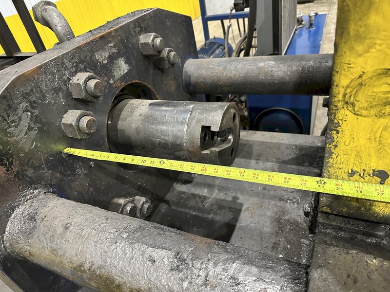 200 TON (2-3/8" TO 9-5/8") DIAMETER TRUE GRIT MODEL CT200 HYDRAULIC TUBE &amp; PIPE PUSH POINTER / END FORMER/ SWAGING PRESS: STOCK #22399