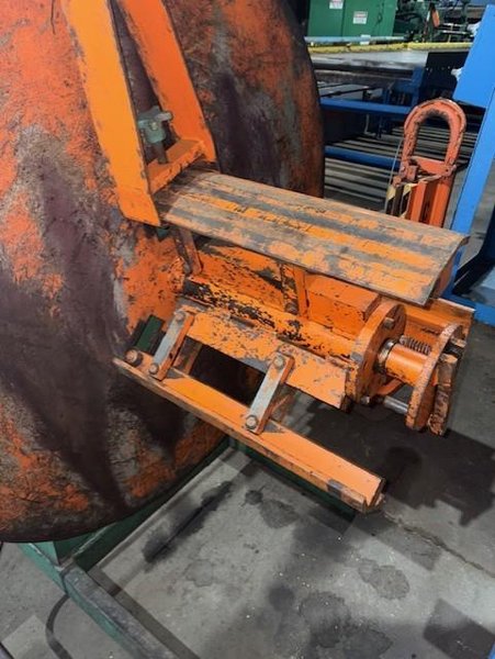 2,500 LBS X 18" COE PRESS EQUIPMENT POWERED COIL REEL / UNCOILER STOCK# 3529