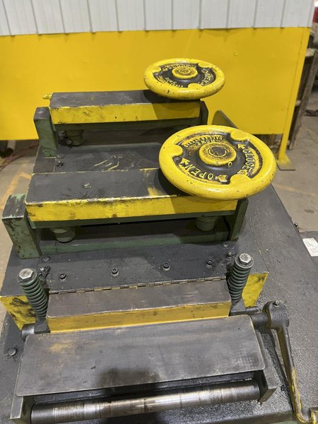 10" X .105" ROWE MODEL #A-10/3J ELECTRIC COIL STRAIGHTENER: STOCK #20253