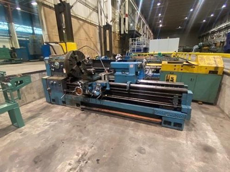 34" X 80" AJAX-HERCULES HEAVY DUTY #34 GAP BED ENGINE LATHE