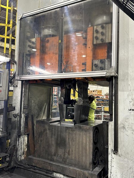 2013 - 800 TON MACRODYNE PRESS &amp; BILLET HEATING INDUCTION SERVICES FORGING SYSTEM: STOCK #20205