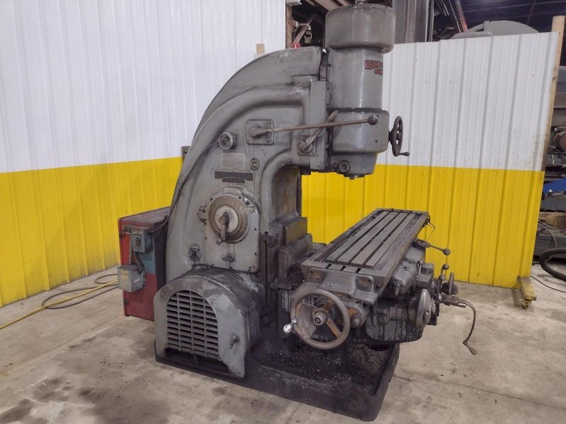 #3 X 15 HP KEARNEY &amp; TRECKER K&amp;T VERTICAL MILL: YOBRO #23771