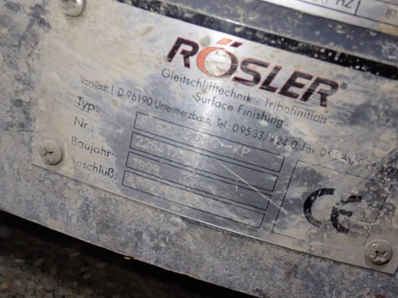 Rosler 60" Dia. Vibratory Finisher - R 620 Euro-kp