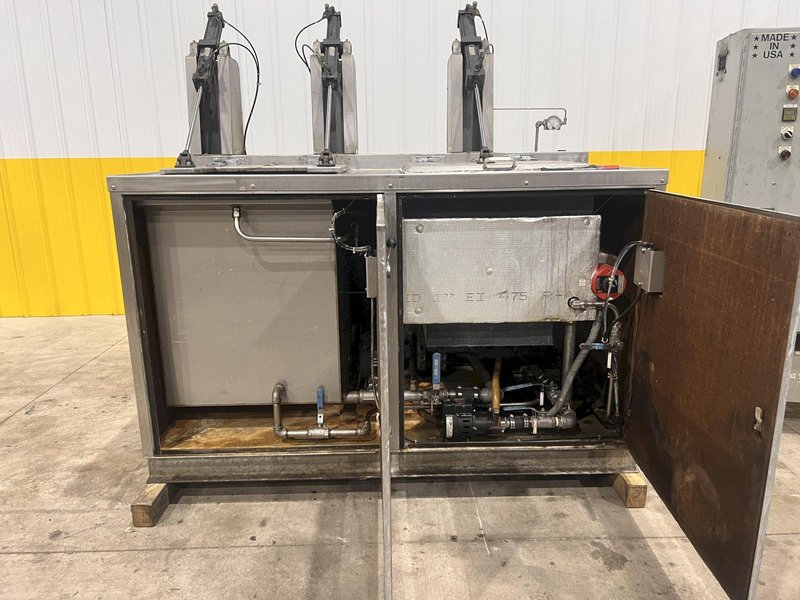 24" X 25" LEWIS MODEL #WR-2524 ULTRASONIC WASH &amp; RINSE WASHER STATION: STOCK #20844
