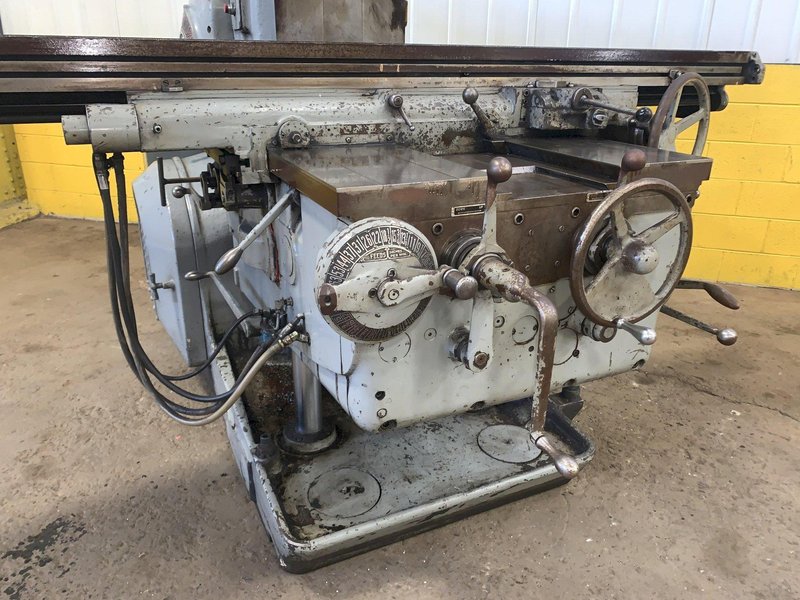 50 HP KEARNEY &amp; TRECKER MODEL #550TF-20 HORIZONTAL MILL : STOCK #12200