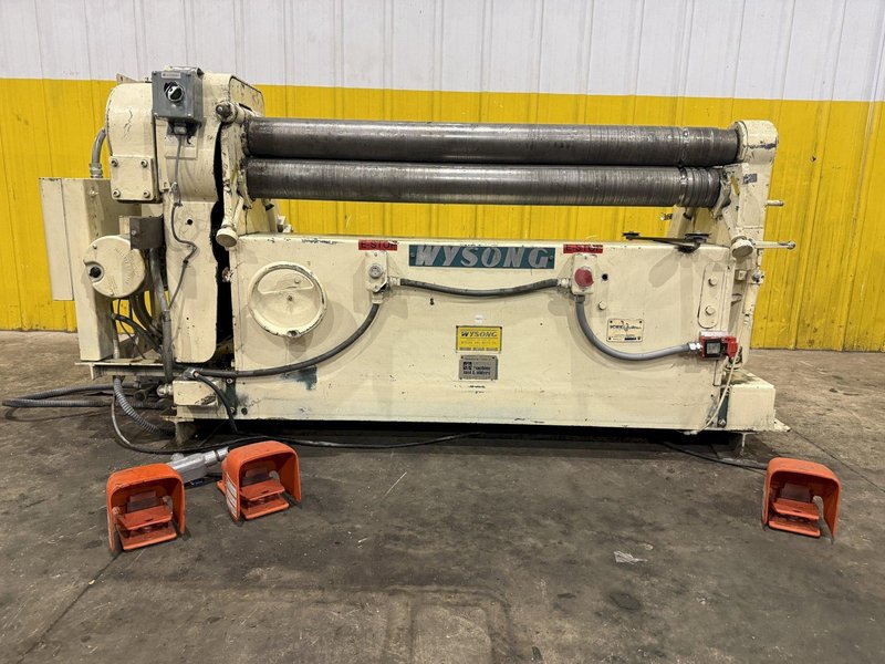48" X 12 GAUGE WYSONG MODEL #B-48 PLATE BENDING ROLL : STOCK #26287