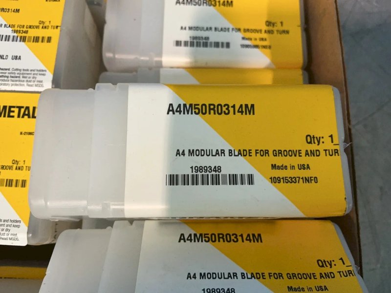 Kennametal A4 Modular Blades For Groove And Turn - A4m50r0314m