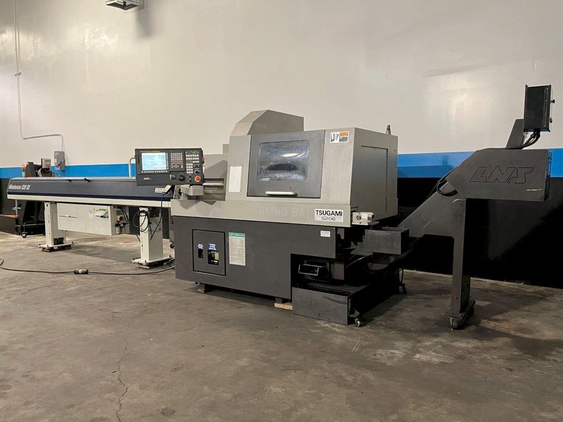Tsugami S206 CNC Swiss Type Automatic Lathe – Bar Feeder