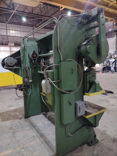 35 TON VERSON 24" X 96" FLANGE BED MECHANICAL PRESS BRAKE: STOCK #20241