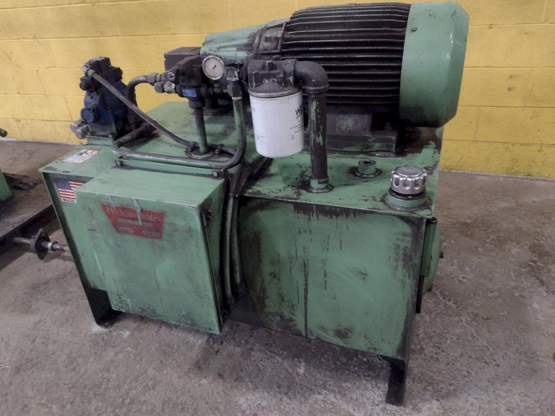 150 TON FABRILINE - PEDDINGHAUS MODEL #FS88 4-POST HYDRAULIC PRESS / PUNCH / SHEAR: STOCK #16358
