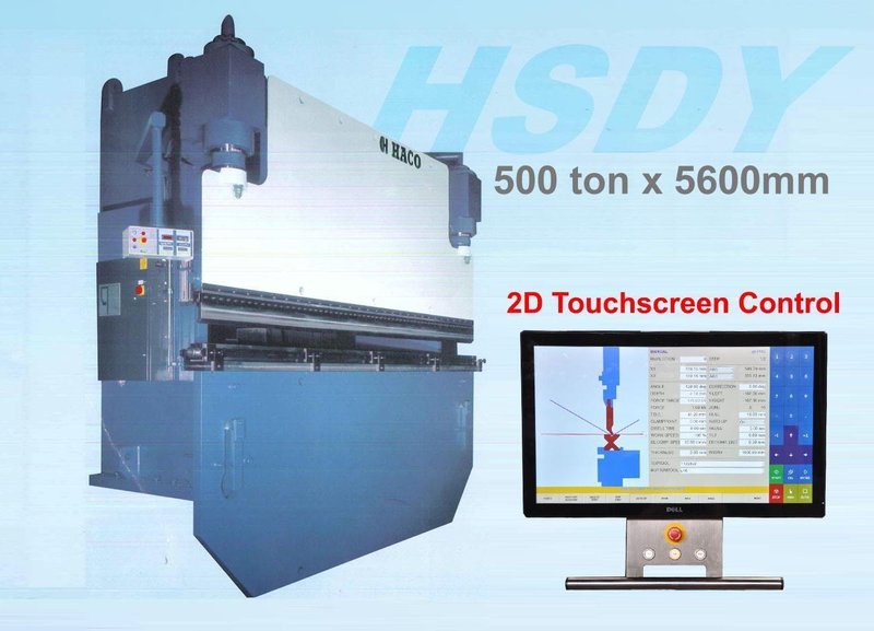 Haco - HSDY 500 ton x 5600 mm CNC