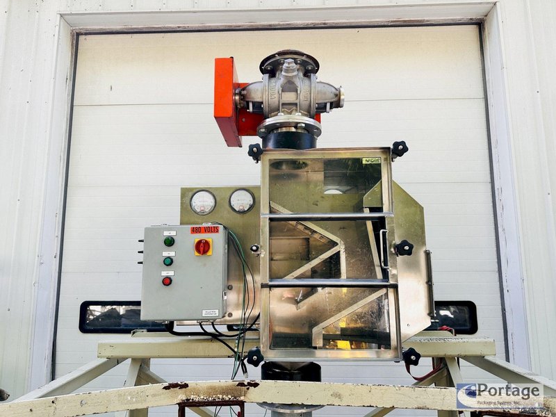 Pelletron P-Series Gravity DeDuster w/ Pelletron Air Lock &amp; Magnetic Flux Field