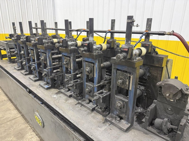 9 STAND x 2" YODER M2 ROLLFORMER, 6 STAND &amp; 3 STAND BASE: YOBRO #24317