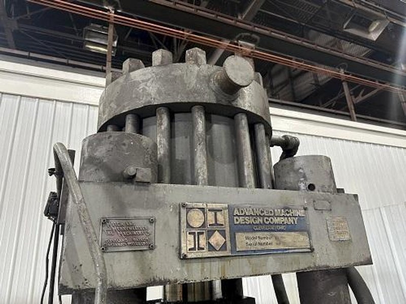 5" AMD MODEL#530-2230 AUTOMATIC HYDRAULIC BAR &amp; BILLET SHEAR OR HYDRAULIC PRESS