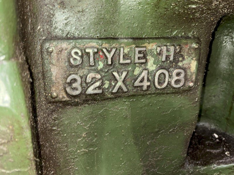 40" X 420" /35' AMERICAN MODEL H HEAVY PATTERN ENGINE LATHE, 2-7/8" HOLE: STOCK #22746