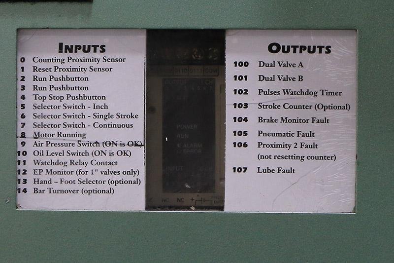 70 TON ROUSSELLE GAP FRAME PRESS MODEL G1-70
