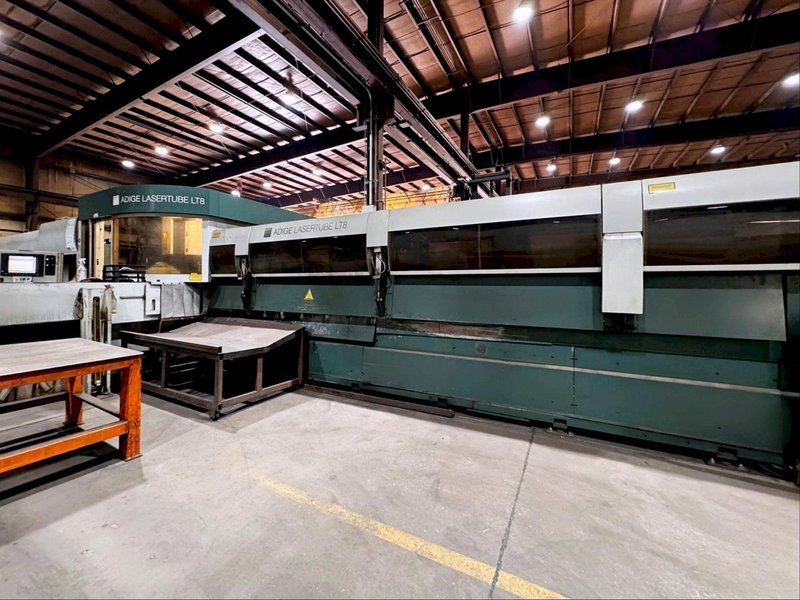 BLM LT8 2011 CO2 Tube Laser with Tilt (3D) Cutting