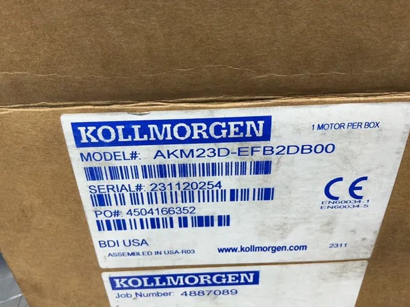 Kollmorgen Pm Servomotor  - Akm23d-efb2db00