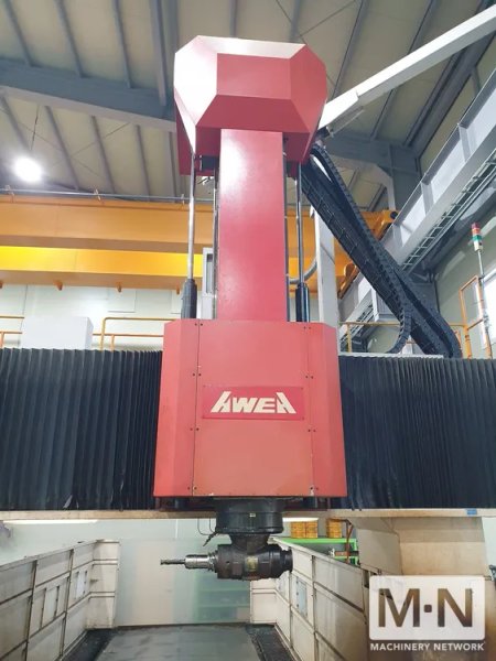 Awea HVM-6032 CNC Bridge Type Vertical Machining Center, 2005
