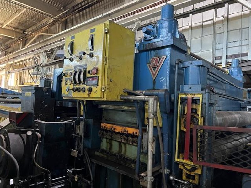 72" X .200" X 50,000 LBS VOSS CUT TO LENGTH LINE: STOCK #22300