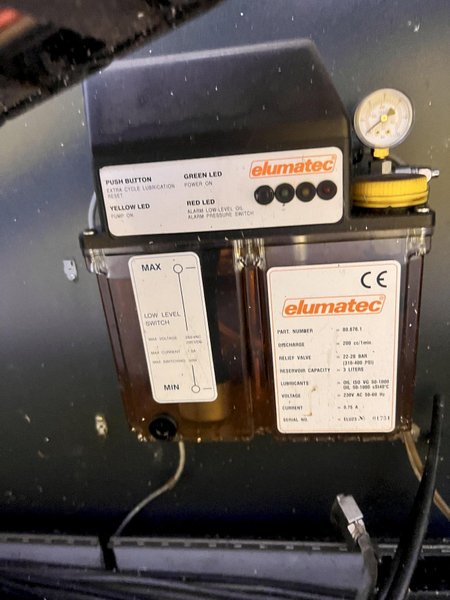 ELUMATEC MODEL #SBZ122 PROFILE MACHINE CENTER: STOCK #22090