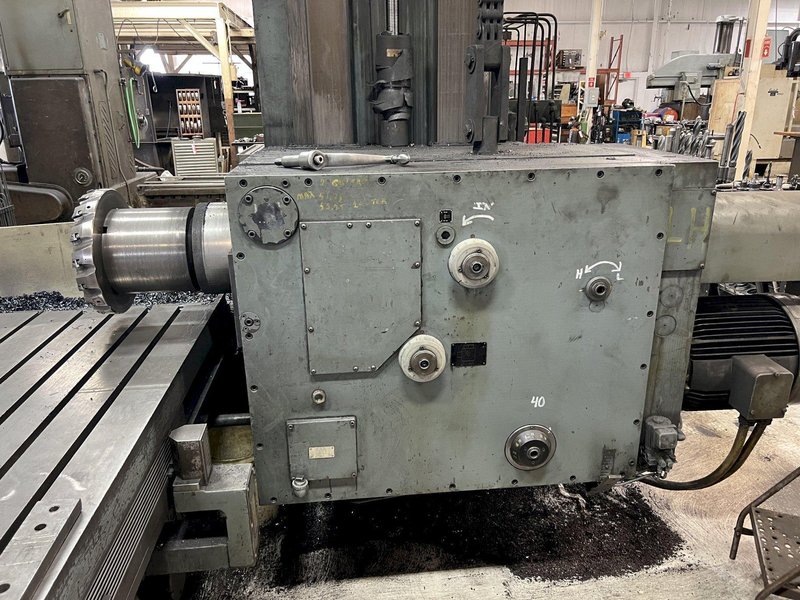 50 HP FRITZ WERNER  DOUBLE SIDED MODEL #FP7V2 HEAVY DUTY DUPLEX MILL/MILLING MACHINE. STOCK # 0309623
