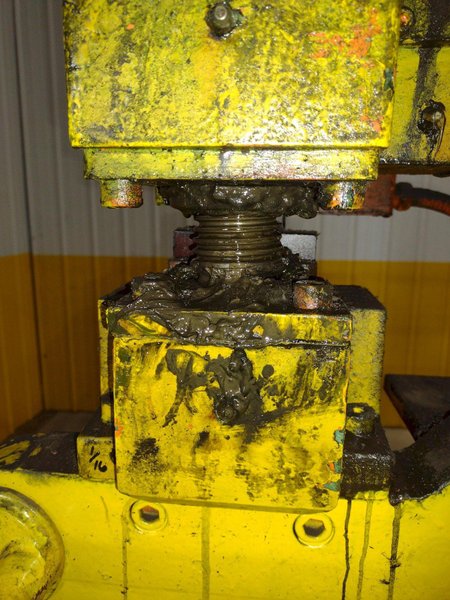 55 TON X 10' WYSONG MODEL #55-8 MECHANICAL PRESS BRAKE: STOCK #22730