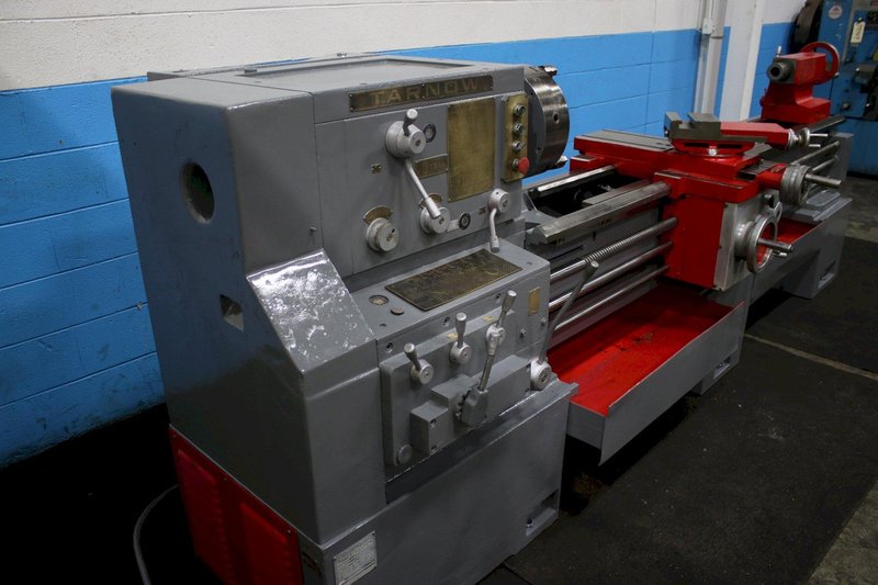 21" X 82" TARNOW GAP BED ENGINE LATHE: STOCK #75954