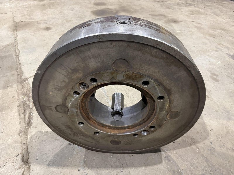 9" HOLLOW SPINDLE HOLE INDEPENTANT 4-JAW LATHE CHUCK: YOBRO#26441
