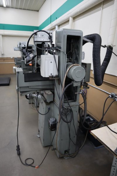 Mitsui High-Tech MSG-200MH Hand Feed Surface Grinder, 6"x12" ElectroMagnetic Chuck, Sony 1-Axis DRO, Vac-U-Guard, Coolant- Auction Item