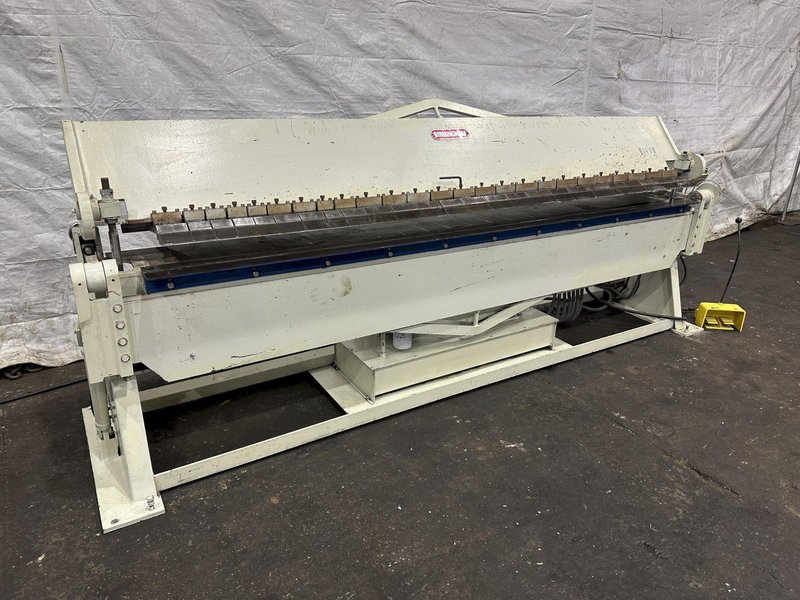 10' X 14 GA BIRMINGHAM HYDRAULIC BOX &amp; PAN FINGER BRAKE: STOCK #77932