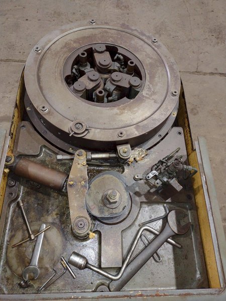 2.5" REED MODEL #A22 3-DIE THREAD ROLLING MACHINE: STOCK #19703