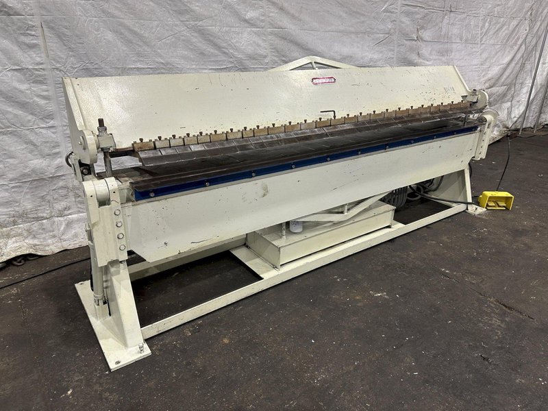 10' X 14 GA BIRMINGHAM HYDRAULIC BOX &amp; PAN FINGER BRAKE: STOCK #77932