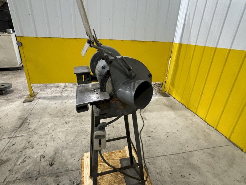 VAN DORN DOUBLE END PEDASTAL GRINDER, 110V SINGLE PHASE: STOCK #20988