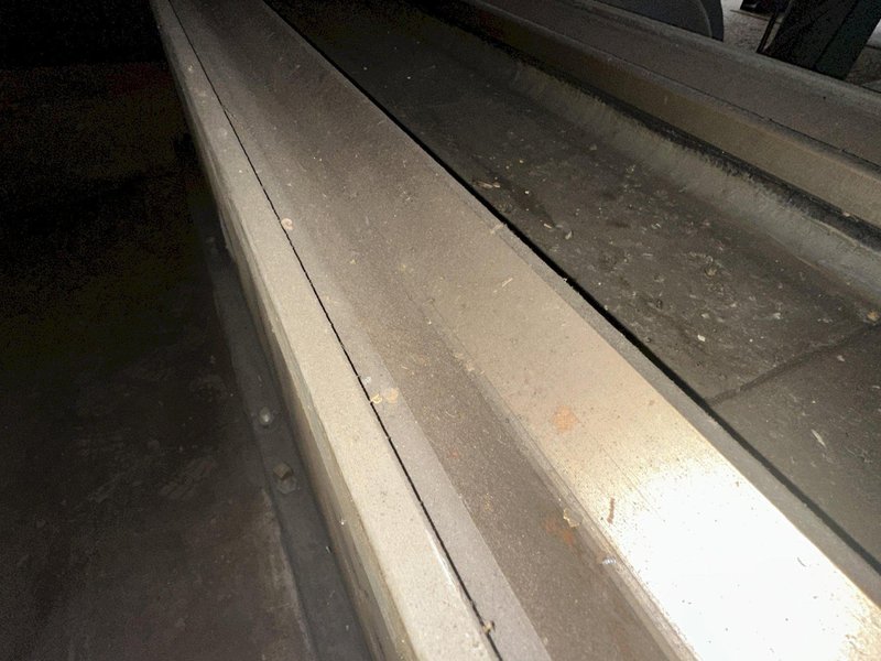 120" x 38" TABLE GRAY 3 HEAD x 40 HP OPENSIDE PLANER: YOBRO #26438