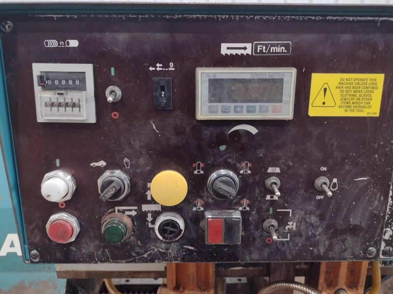 12" x 12" KALAMAZOO MODEL #KC12AX AUTOMATIC HORIZONTAL BANDSAW: STOCK #18788