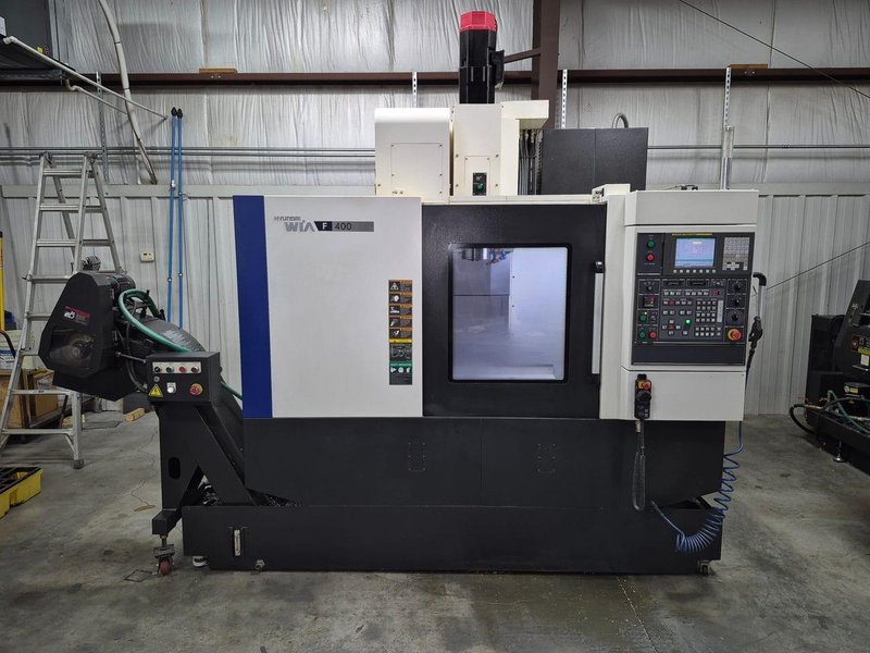 Hyundai Wia F400 CNC Vertical Machining Center, 2012 – Fanuc Control, 12,000 RPM