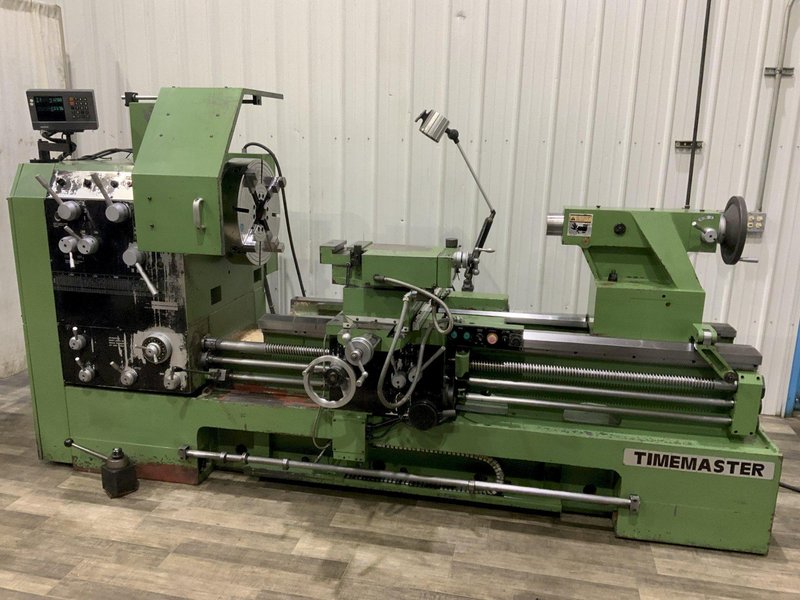 36" X 60" TIMEMASTER GAP BED ENGINE LATHE: STOCK #80849
